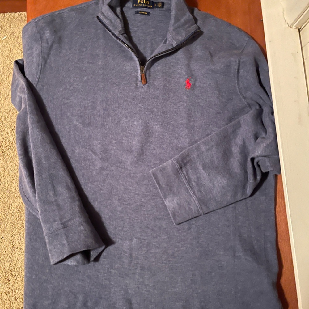 Polo Quarter Zip Sweater